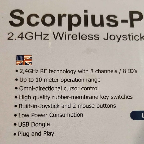 Slim Scorpius P20 with 2.4GHz Connectivity - Picture 2 of 4